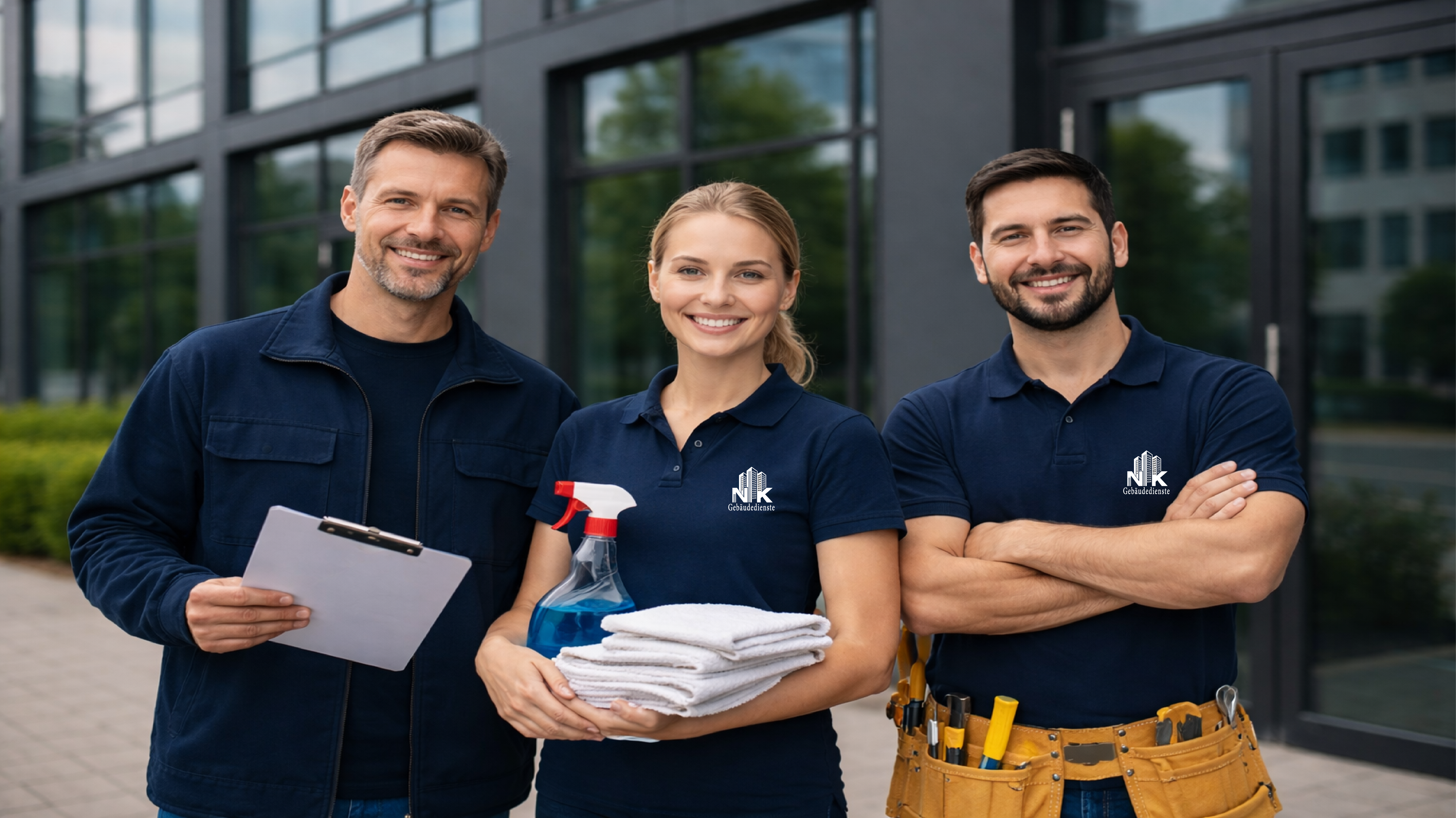 NK Gebäudedienste – Team & Arbeit